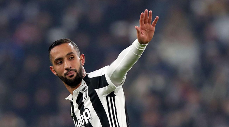 Medhi Benatia in action for Juventus.