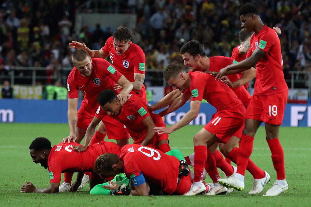 Three Lions Roaring For Semi-Final Spot