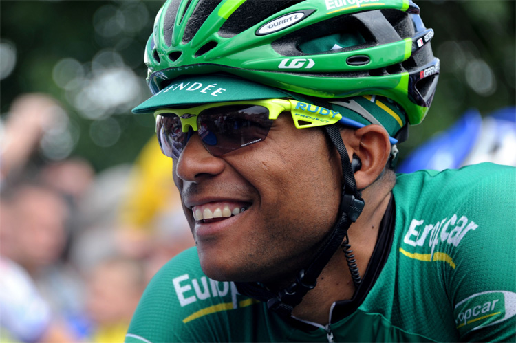 Yohann Gène, the first black cyclist ever in the Tour de France