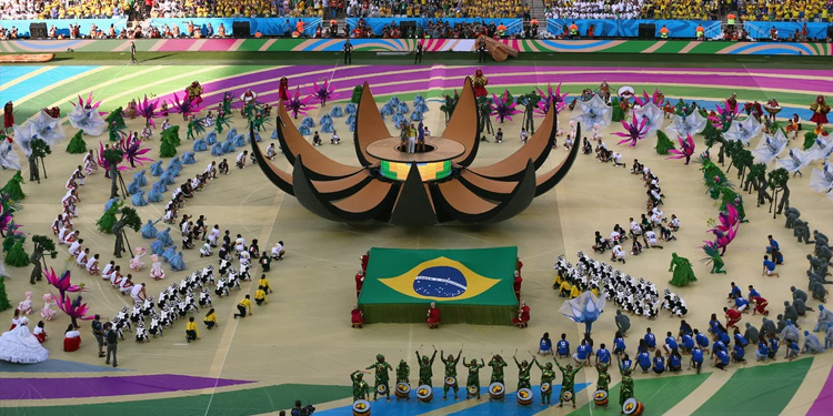 Brazil 2014 opening ceremony