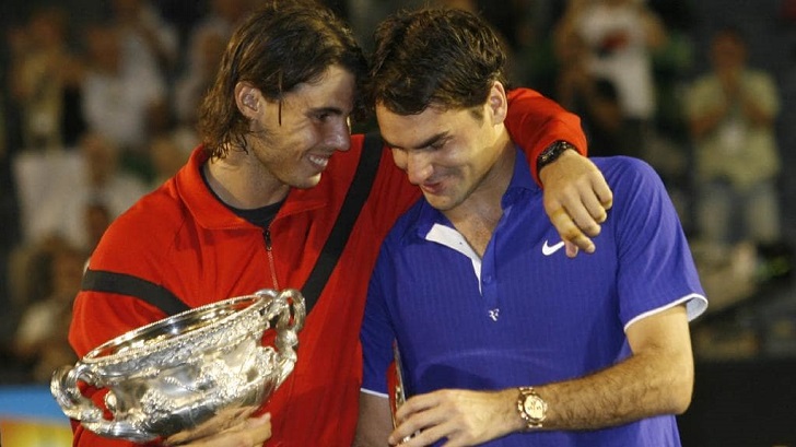Nadal beats Federer at the 2009 Australian Open