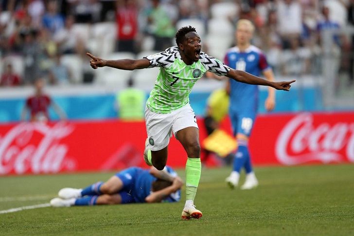 Ahmed Musa dominates against Iceland