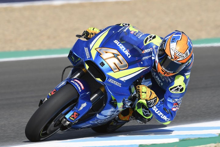 Álex Rins of Suzuki