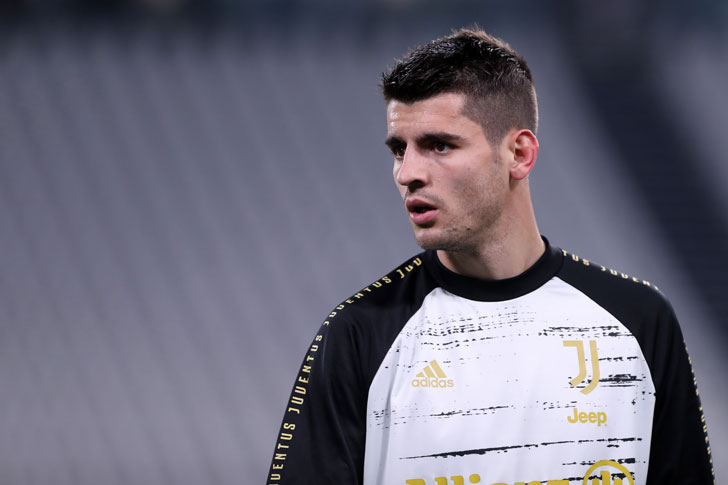 Alvaro Morata of Juventus Alvaro Morata of Juventus