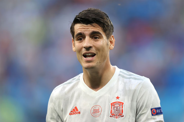 Alvaro Morata of Spain Alvaro Morata of Spain