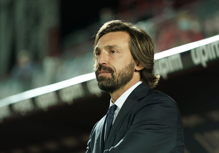 Juventus manager Andrea Prilo Juventus manager Andrea Prilo