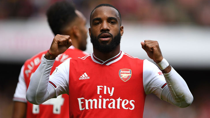 Arsenal forward Alexandre Lacazette