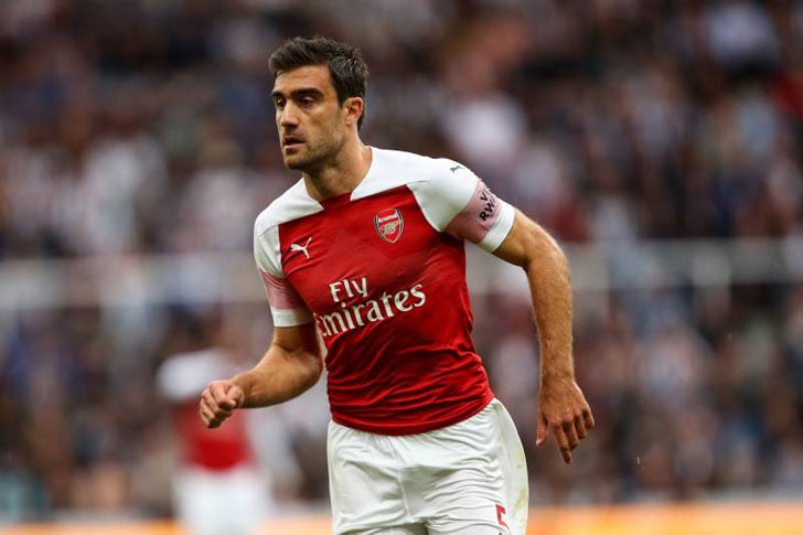 Arsenal defender Sokratis Papastathopoulos