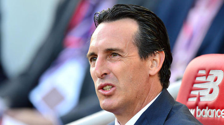 Arsenal manager Unai Emery