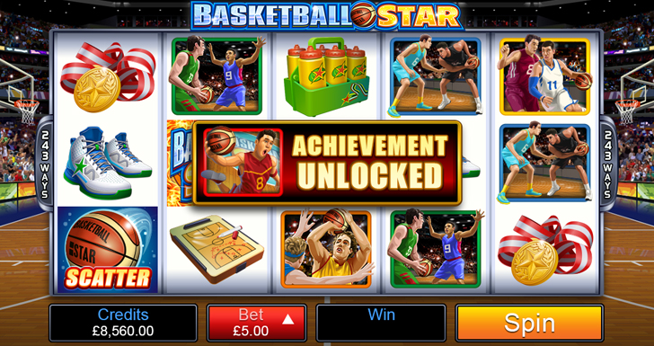 Play Basketball Star Online Slot at Betway casino