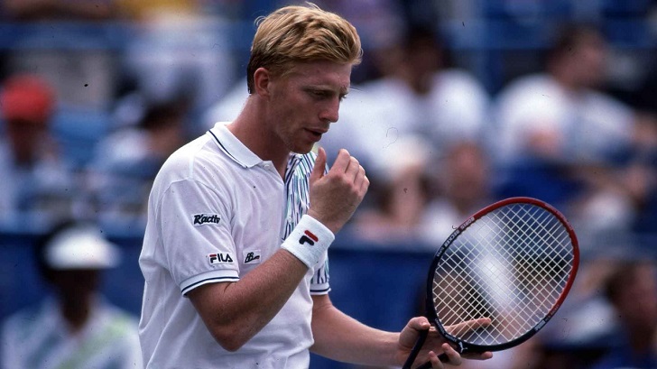 Paul Haarhuis defeats Boris Becker, US Open, 1991
