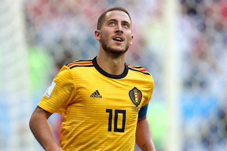 Belgium forward Eden Hazard Belgium forward Eden Hazard