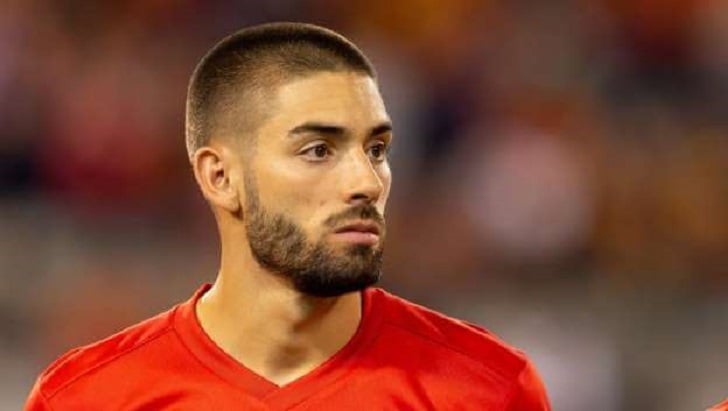 Belgium midfielder Yannick Carrasco Belgium midfielder Yannick Carrasco