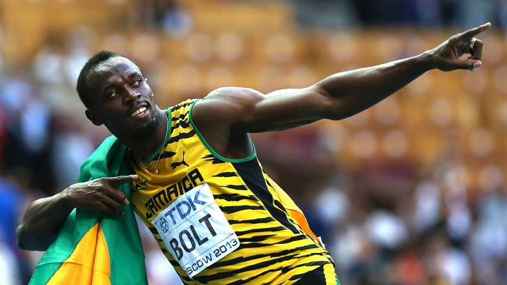 Usain Bolt Moscow 2013