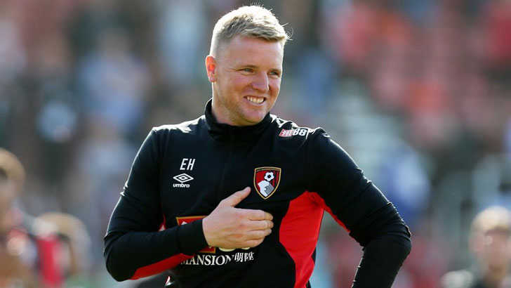 Bournemouth manager Eddie Howe