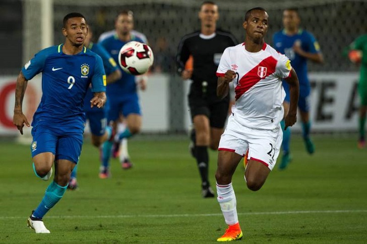 Brazil and Peru have met in 45 previous matches Brazil and Peru have met in 45 previous matches