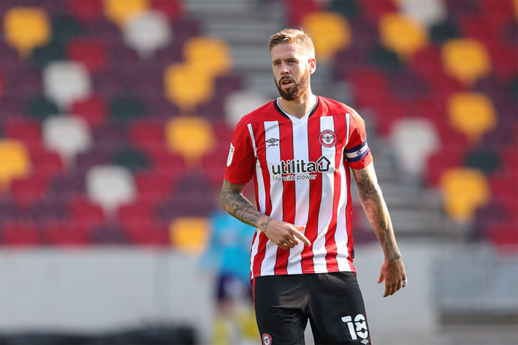 Brentford captain Pontus Jansson