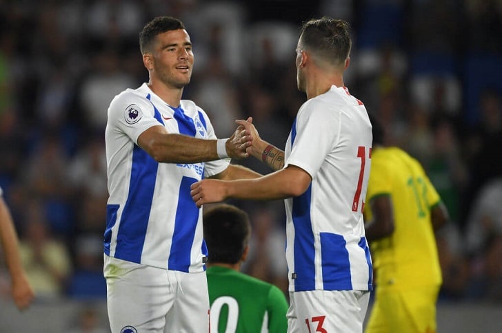 Brighton lost 2-1 to Watford at home