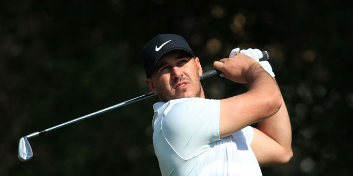 Brooks Koepka in action Brooks Koepka in action