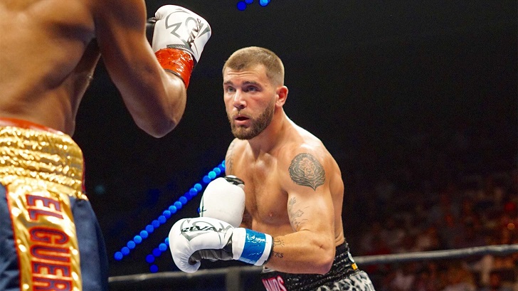 Caleb Plant controlling the ring