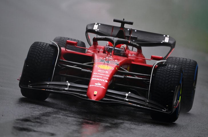 Charles Leclerc of Ferrari