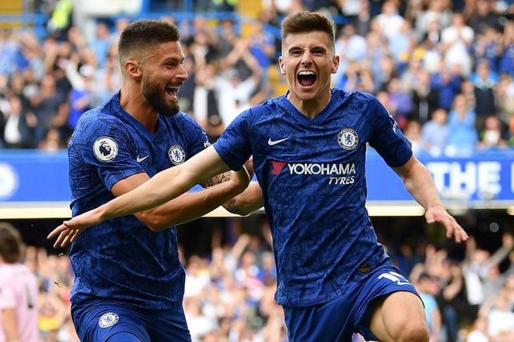 Chelsea midfielder Mason Mount