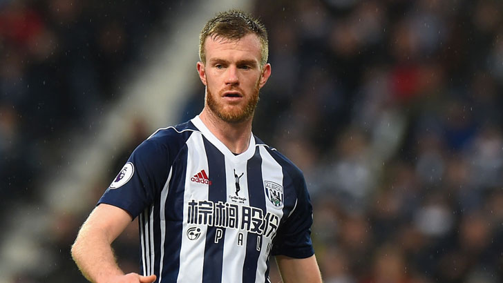 Chris Brunt in action for West Brom