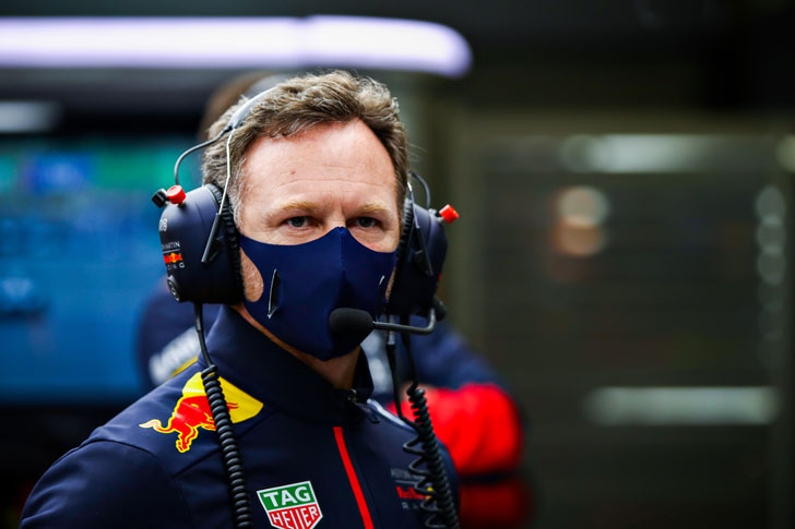 Christian Horner Red Bull team boss