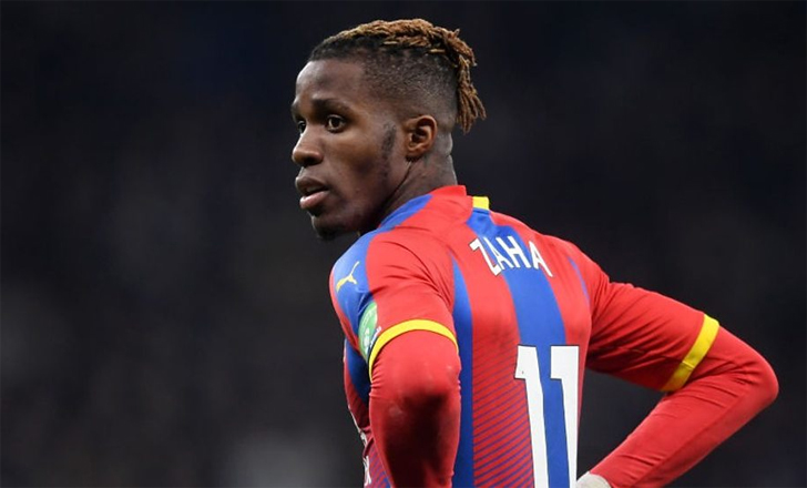 Crystal Palace attacker Wilfried Zaha