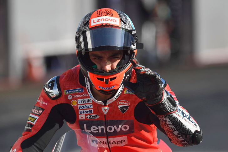 Danilo Petrucci of Ducati