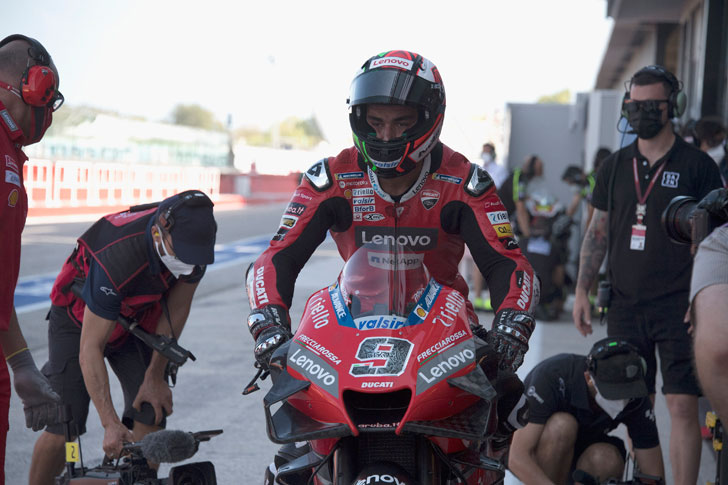 Danilo Petrucci of Ducati