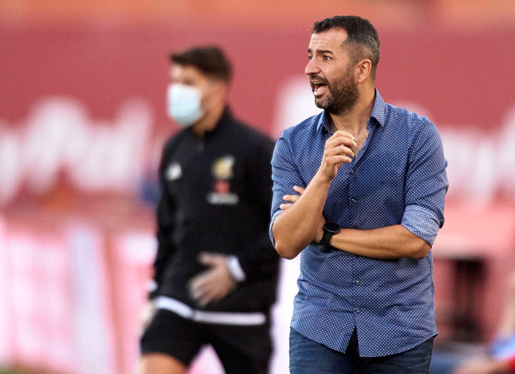 Granada manager Diego Martinez Granada manager Diego Martinez