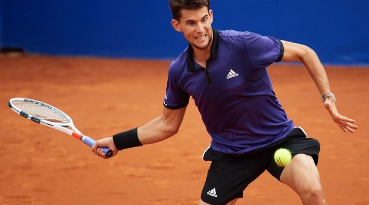 Lyon Open defending champion Dominic Thiem