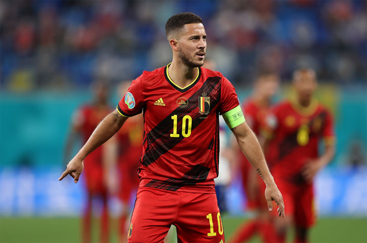 Eden Hazard of Belgium