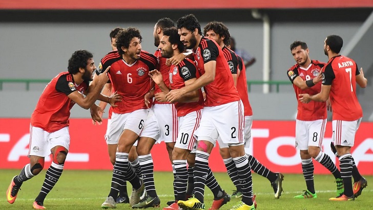 Mo Salah scores for Egypt