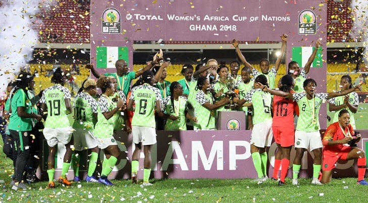 Super Falcons win AWCON