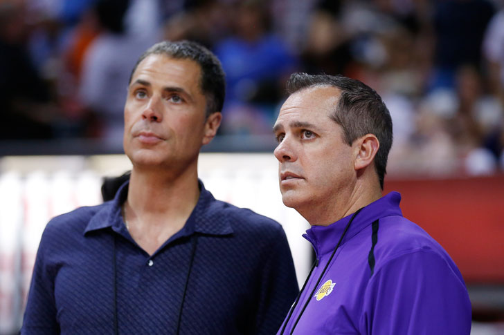 Frank Vogel - Lakers manager Frank Vogel - Lakers manager