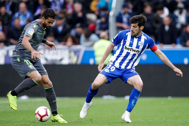 Garcia Manu of Alaves Garcia Manu of Alaves