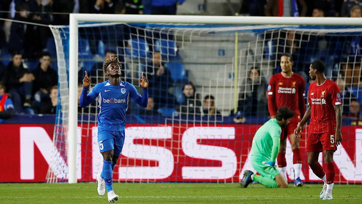 Genk forward Stephen Odey Genk forward Stephen Odey