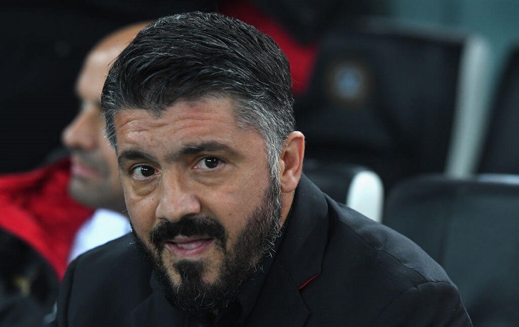 Milan boss Gennaro Gattuso