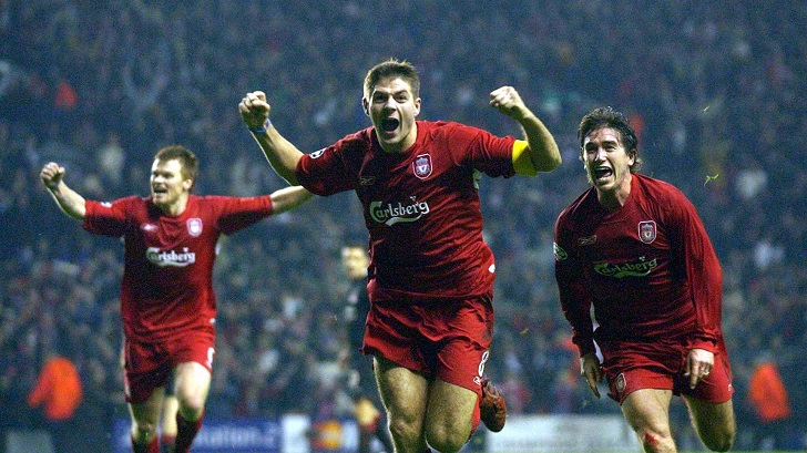 Steven Gerrard 2005 Champions League Final