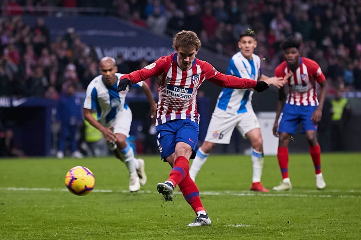 Atletico Madrid forward Antoine Griezmann.