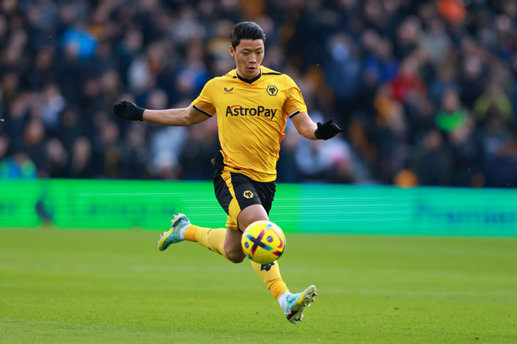 Hwang Hee-Chan of Wolves Hwang Hee-Chan of Wolves
