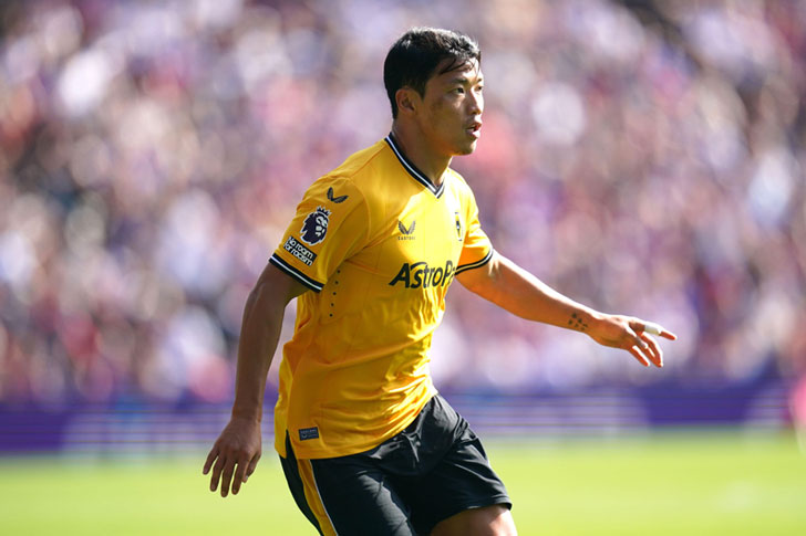 Hwang Hee-Chan of Wolves Hwang Hee-Chan of Wolves