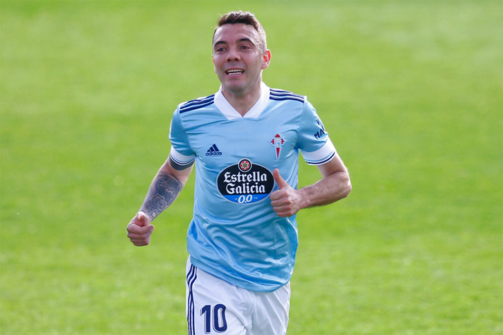 Iago Aspas of Celta Iago Aspas of Celta