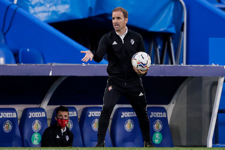 Jagoba Arrasate - Osasuna manager Jagoba Arrasate - Osasuna manager