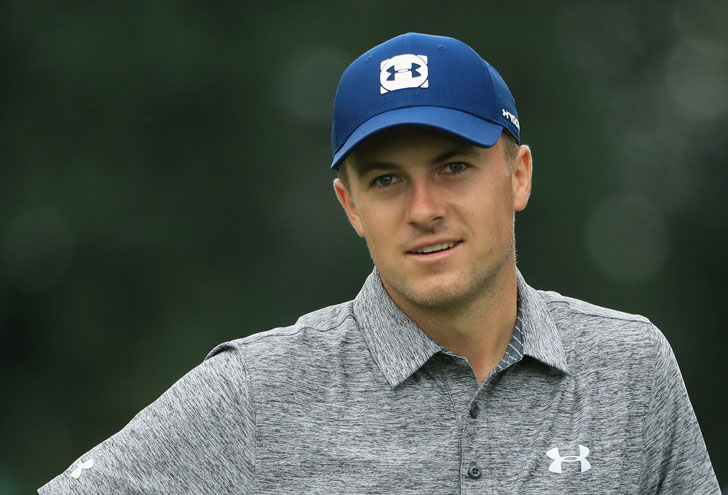 Jordan Spieth in action. Jordan Spieth in action.