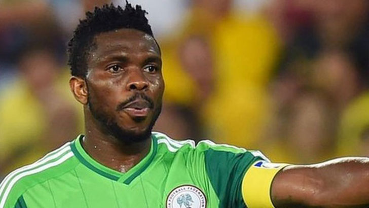 Joseph Yobo in Nigeria colours