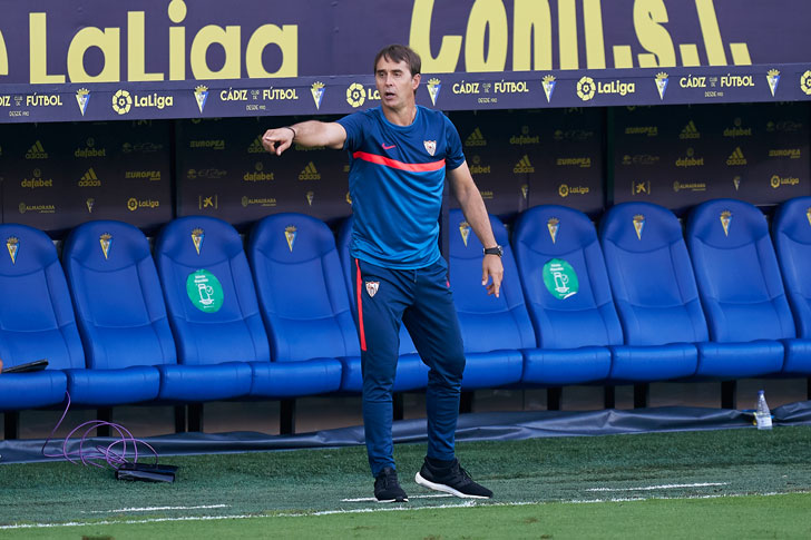 Julen Lopetegui - Sevilla manager Julen Lopetegui - Sevilla manager