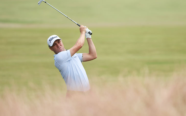 Justin Thomas in action Justin Thomas in action